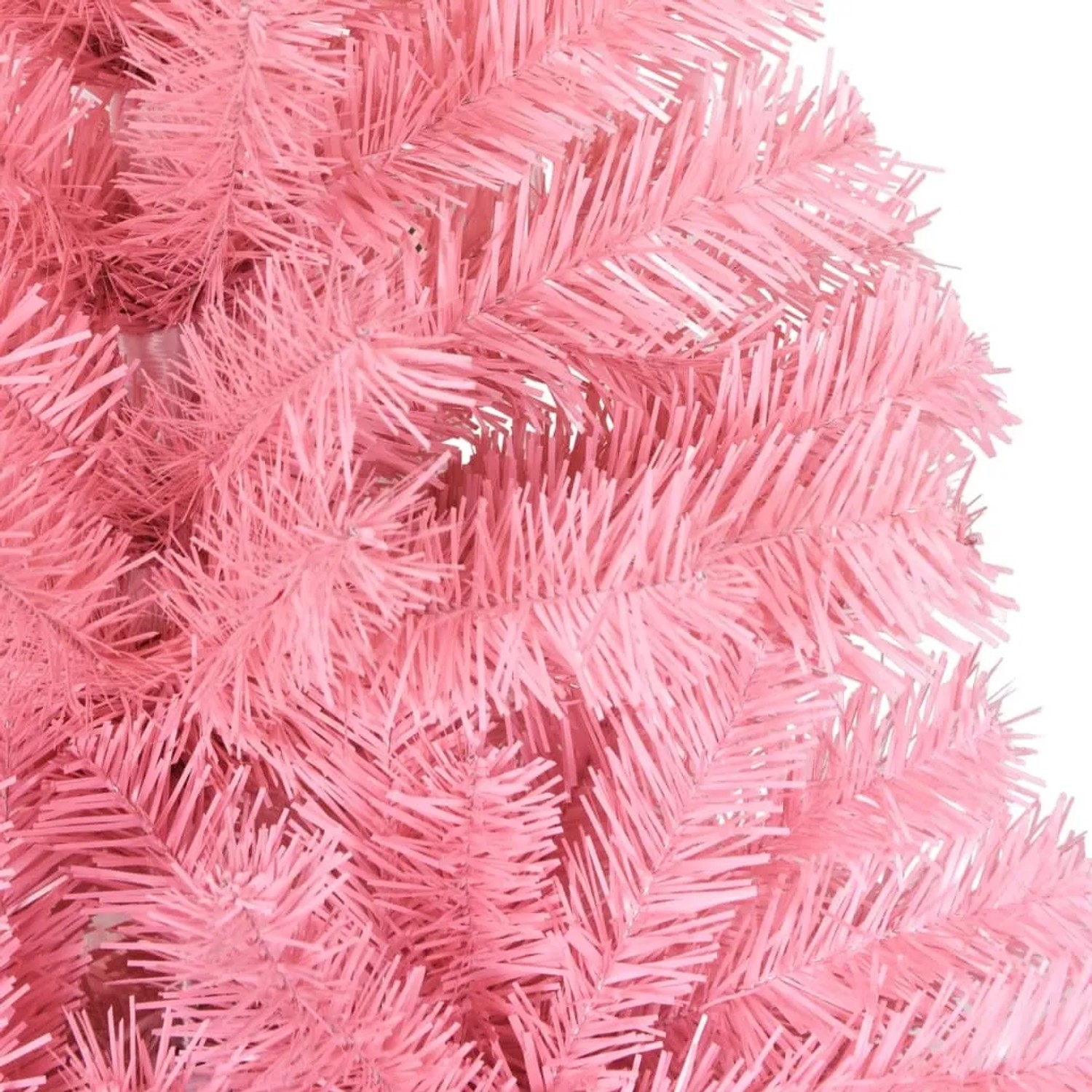 vidaXL knstlicher Weihnachtsbaum mit Stnder Rosa 150 cm PVC kaufen bei OBI