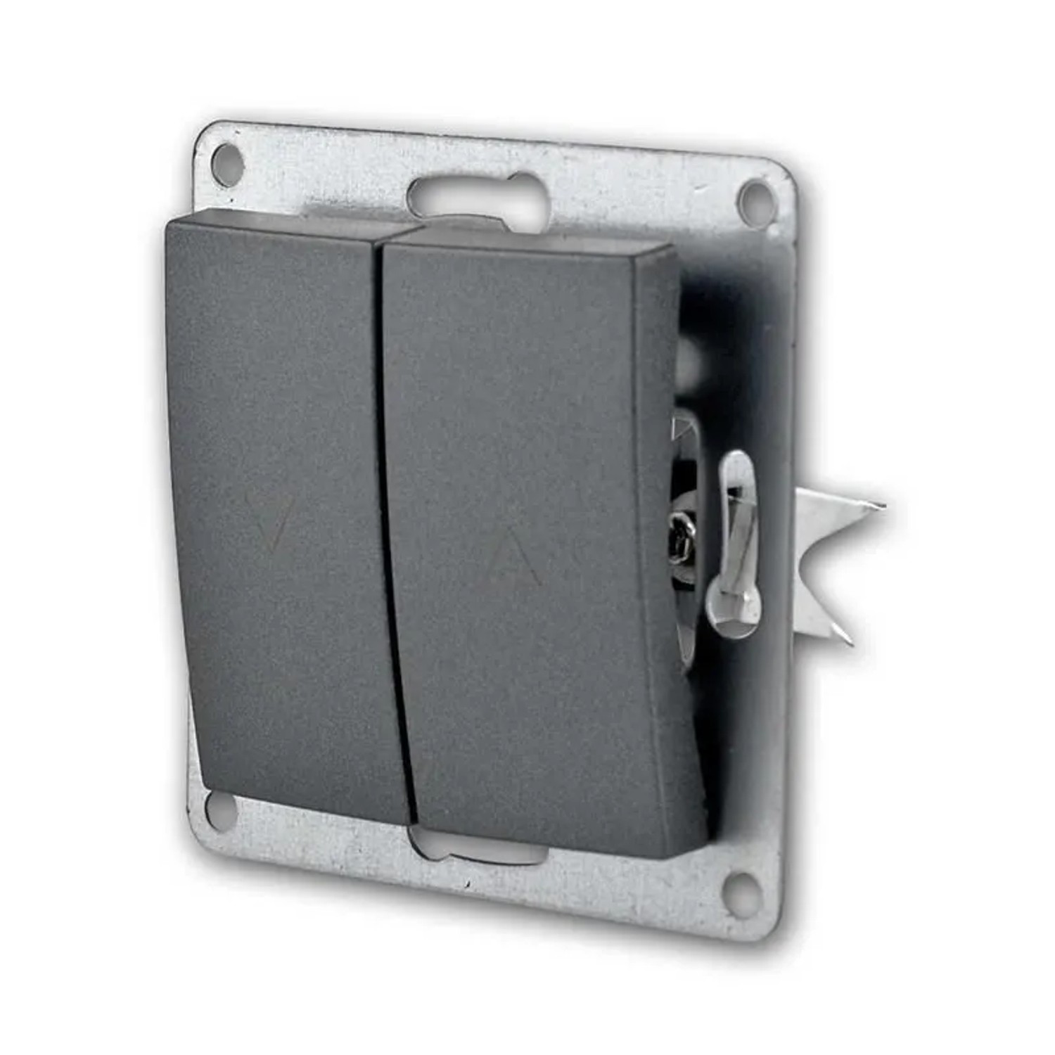 McPower FLAIR Jalousie Taster Anthrazit 250V10A Unterputz