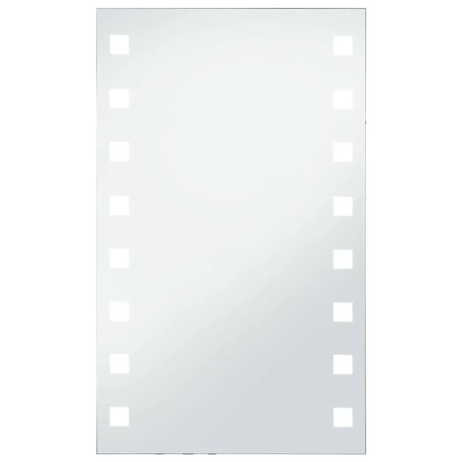 vidaXL Badezimmer-Wandspiegel mit LEDs 60x100 cm 144701