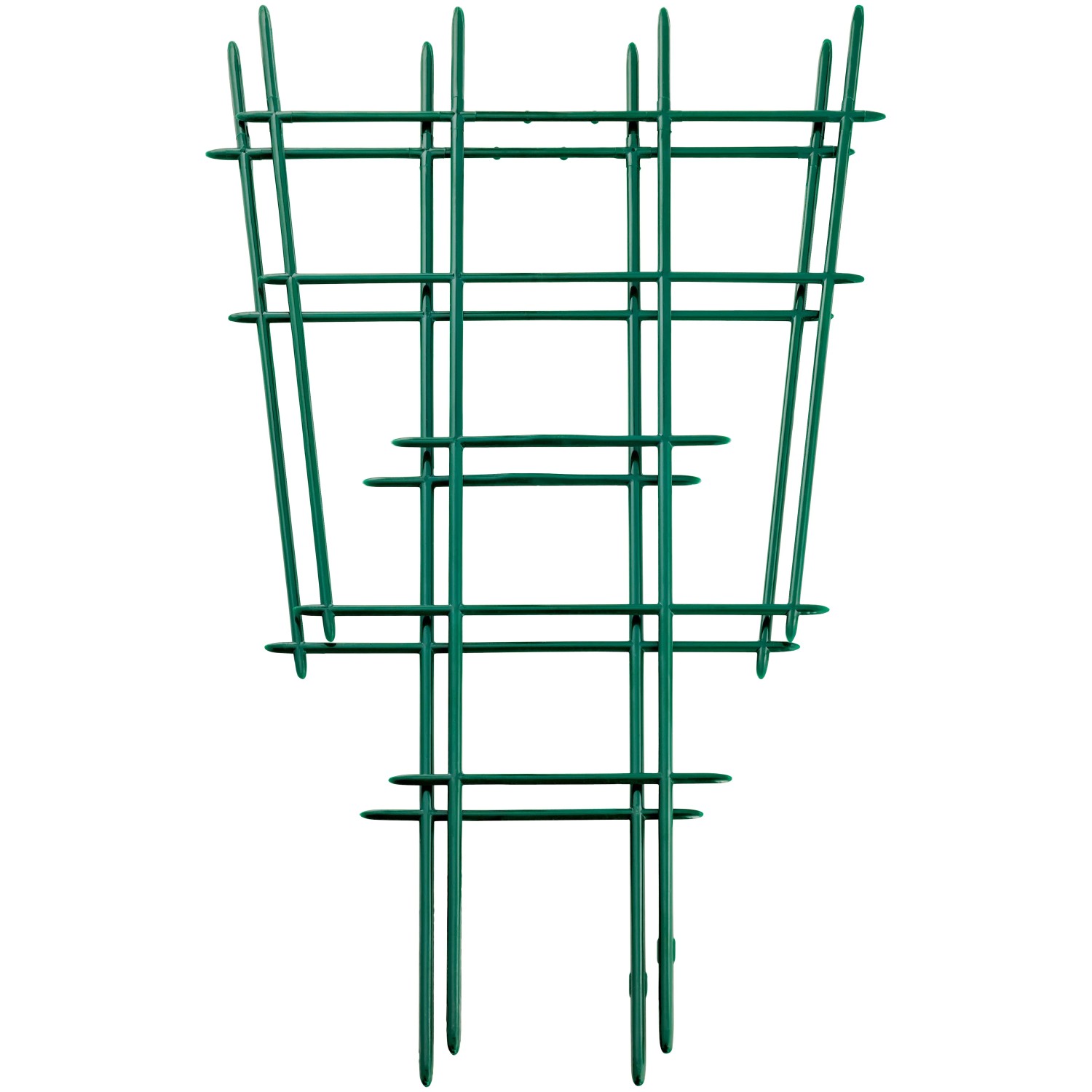 OBI Blumengitter gerade 44 cm Grün 2 Stück