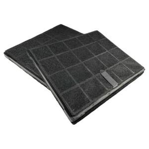 2er-Pack AIR2GO Aktivkohlefilter für Faure Dunstabzugshauben.