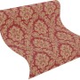 Rasch Vliestapete Trianon XIII mit Ornamenten in Rot und Gold, Rollenmaß 0,53x10,05m.