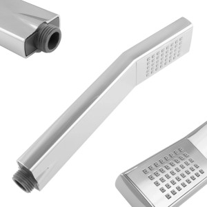 PaulGurkes Handbrause mit Halterung und Schlauch Eckig