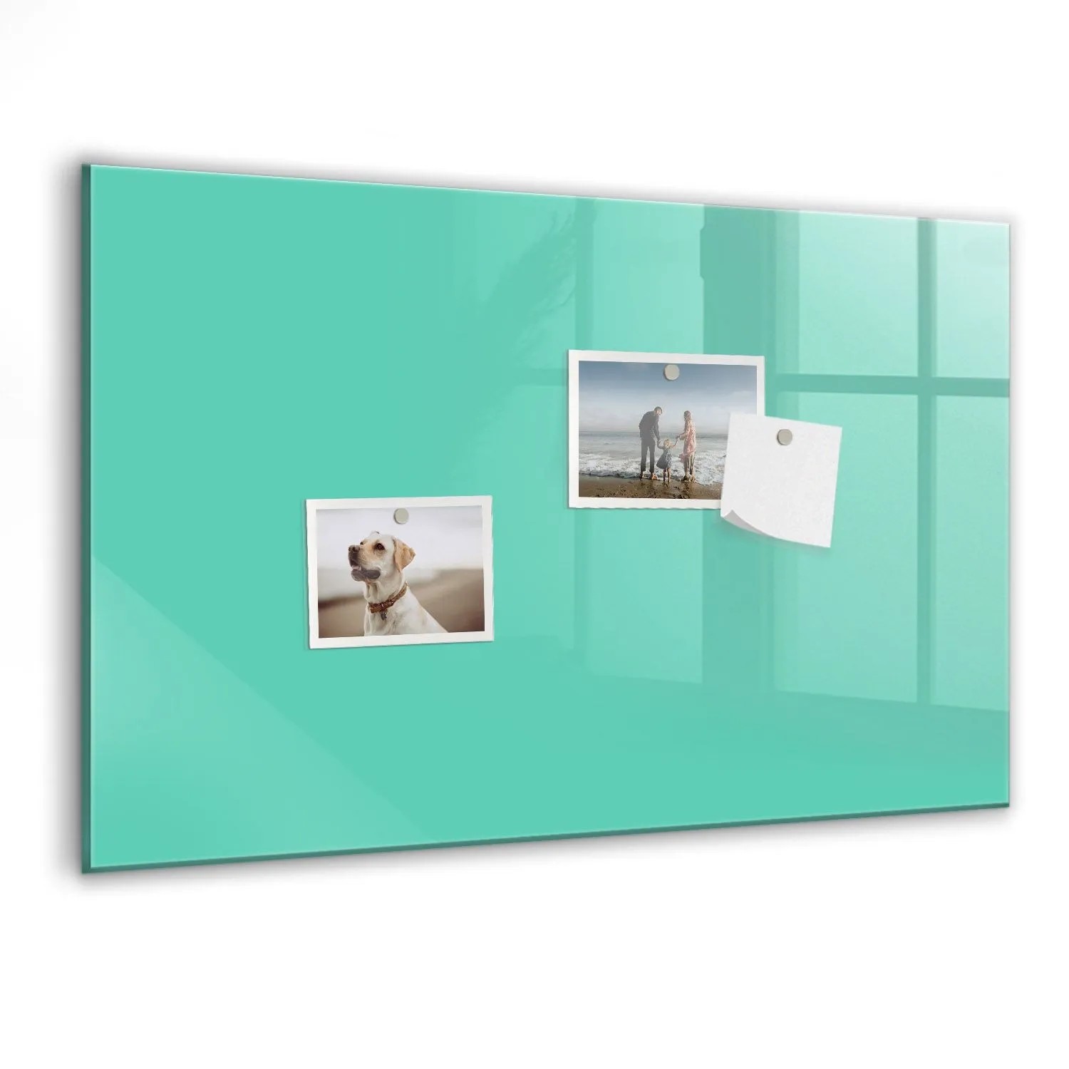 Tulup Magnetische Glastafel Türkisfarben 60x40 cm Magnettafel Mit Marker Be günstig online kaufen