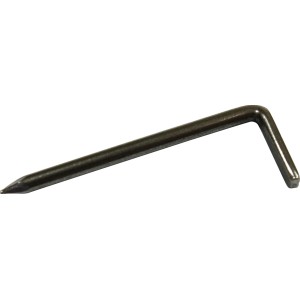 Verzinkter ASS Hakennagel, 3x50 mm, zur Befestigung von Nagelschellen.