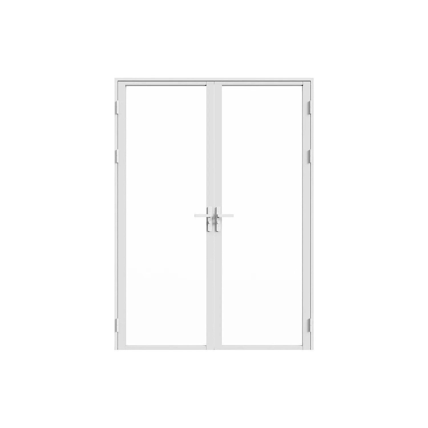 Vente-unique Tür-Komplettsets Loxton Weiß 73 cm