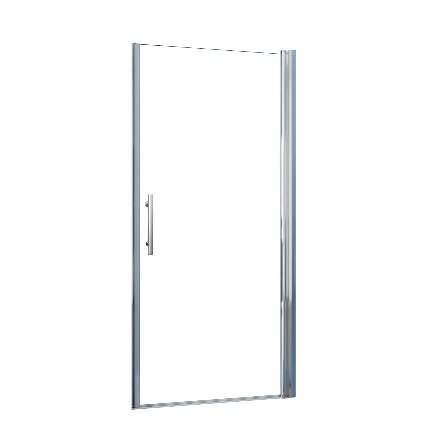 AICA 70x195cm Nischentür Duschabtrennung Schwingtür Pendeltür Dusche Drehtür 6mm ESG Nanoglas Duschkabine