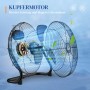 HOMCOM Retro Tischventilator mit Kupfermotor für starke Leistung und lange Lebensdauer.