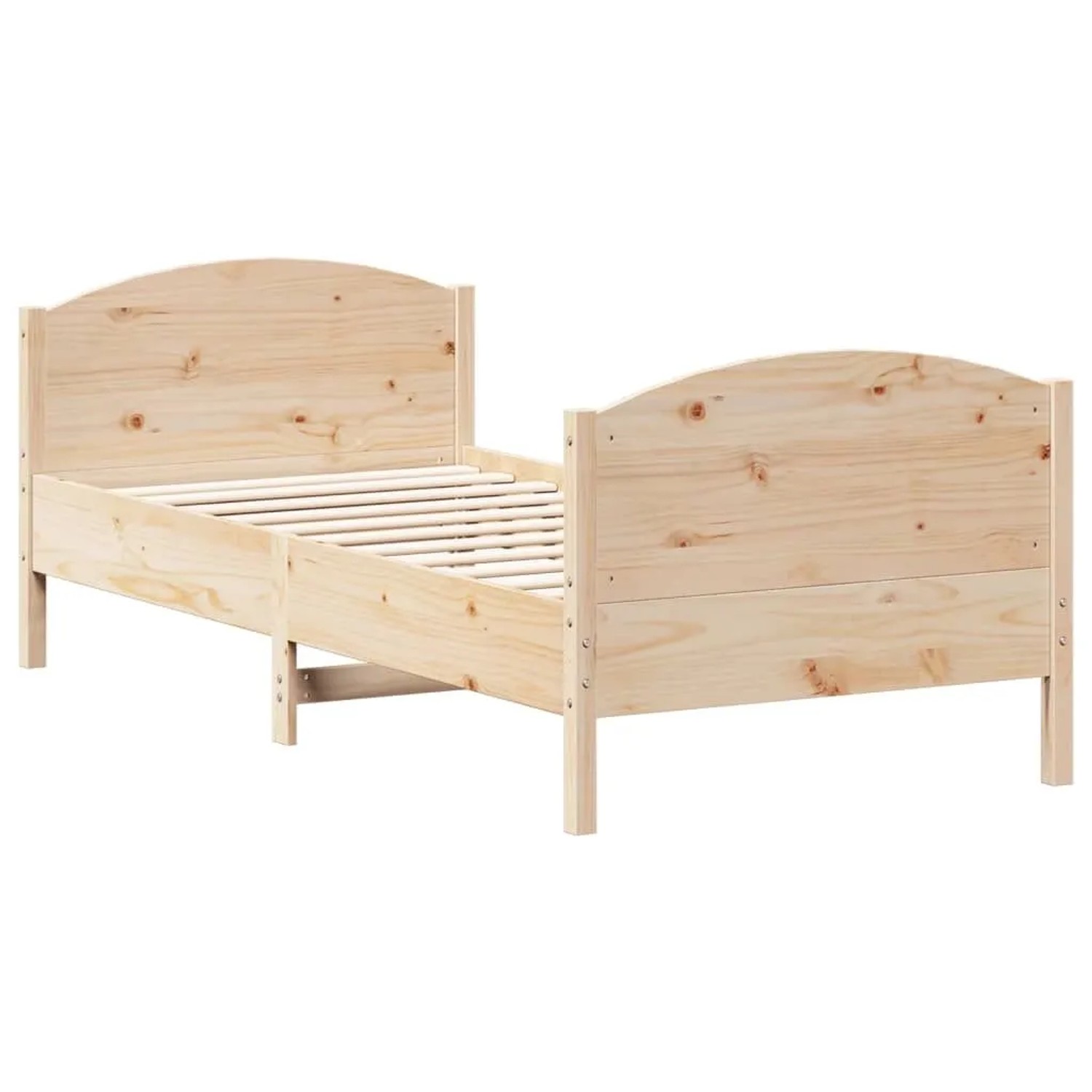 vidaXL Massivholzbett ohne Matratze 90x190 cm Kiefernholz 842570 günstig online kaufen