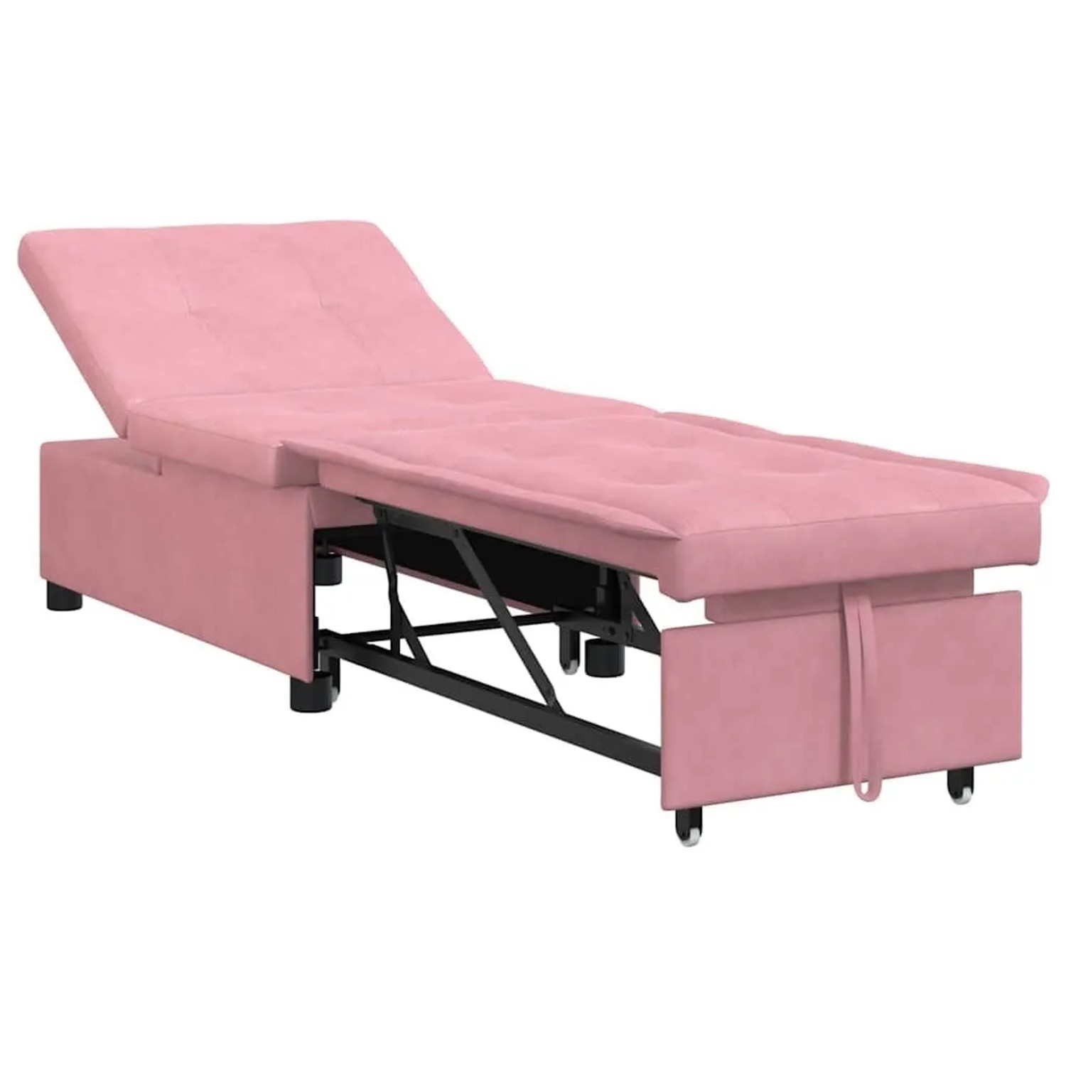 vidaXL Schlafsofa Rosa 194 x 67 x 82 cm Samt 42008598 günstig online kaufen