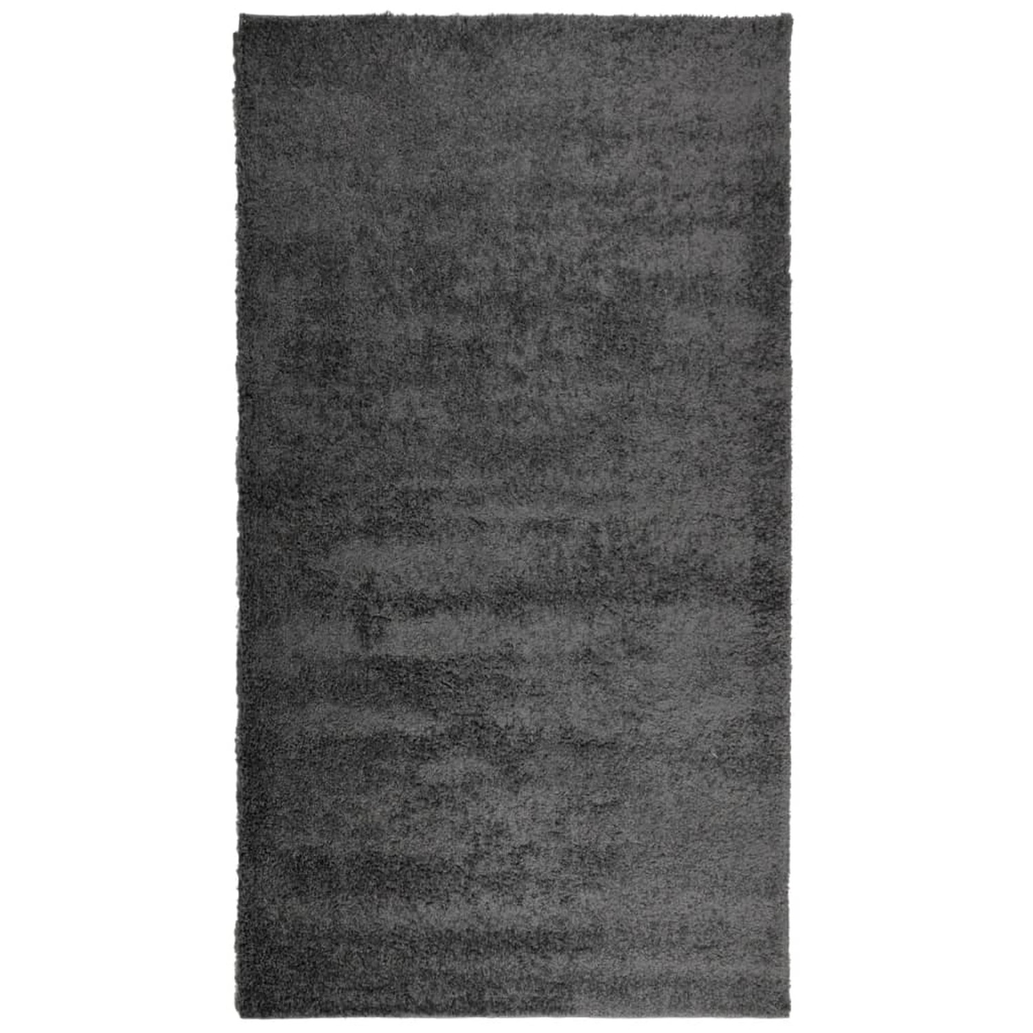 vidaXL Teppich Shaggy Hochflor Modern Anthrazit 60x110 Cm 1955855 günstig online kaufen