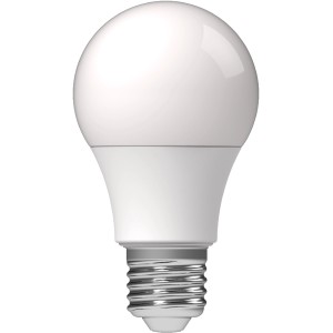 LED-Leuchte E27, 8W, neutralweiß (4000K), 3er-Set. Klassische A60-Form.