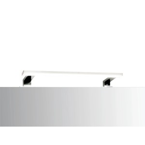 Kristall-Form LED-Leuchte Pax 80 cm x 4.5 cm x 11.5 cm Chrom