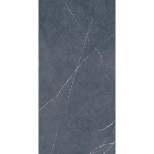 Feinsteinzeug Bodenfliese in Anthrazit, glasiert, matt, 60x120 cm, mit Steinoptik.