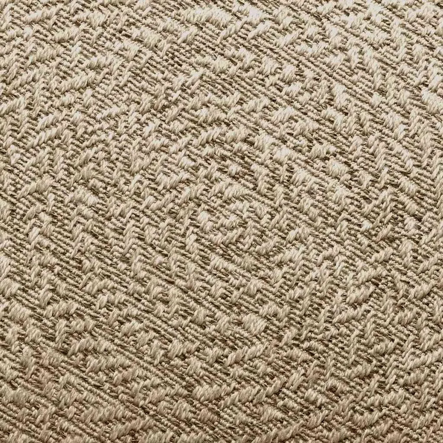 vidaXL Teppich ZIZUR Beige 140x200 cm Jute-Optik Indoor und Outdoor 4010408_5