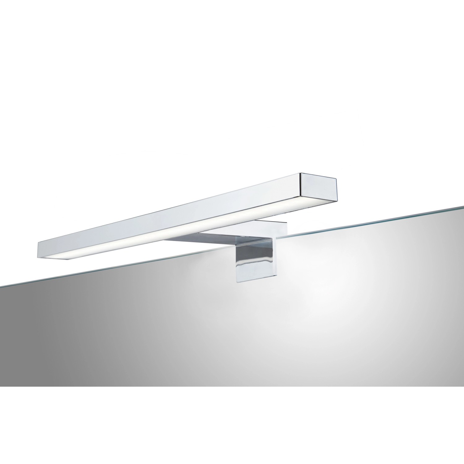 Jokey LED-Spiegelaufsatzleuchte Faro 10,4 cm Chrom-Optik kaufen bei OBI