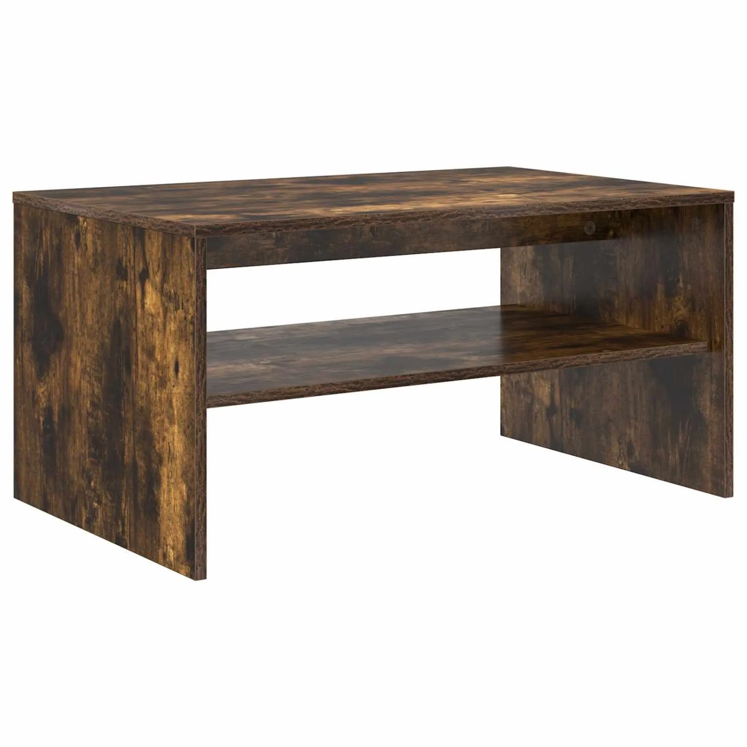 vidaXL Couchtisch Geräucherte Eiche 80 x 50 x 40 cm Holzwerkstoff 8000280 günstig online kaufen