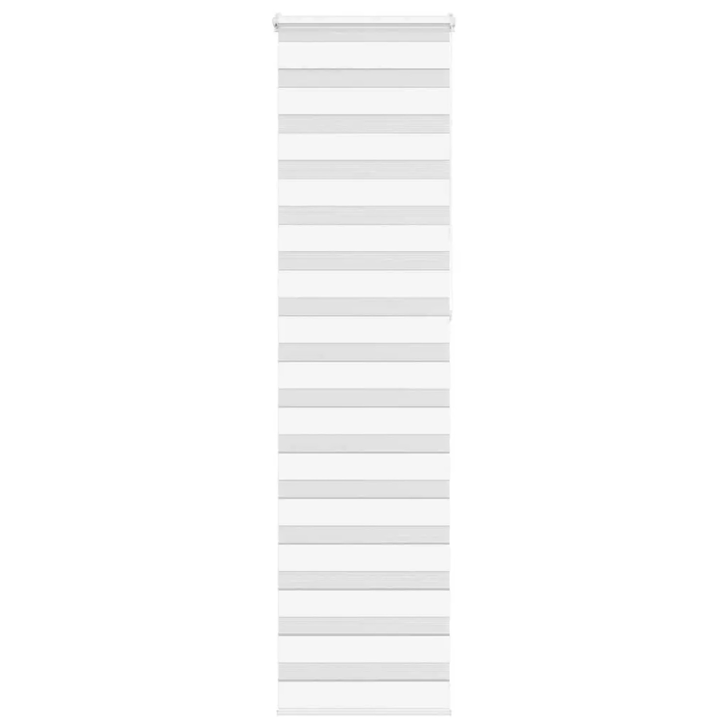 vidaXL Doppelrollo Weiß 55x230 cm Stoffbreite 50,9 cm Polyester 4014798