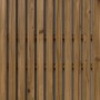 Denpanels Musterpaneel Nordic Outdoor Flex Kiefer, Thermoholz-Akustikpaneel