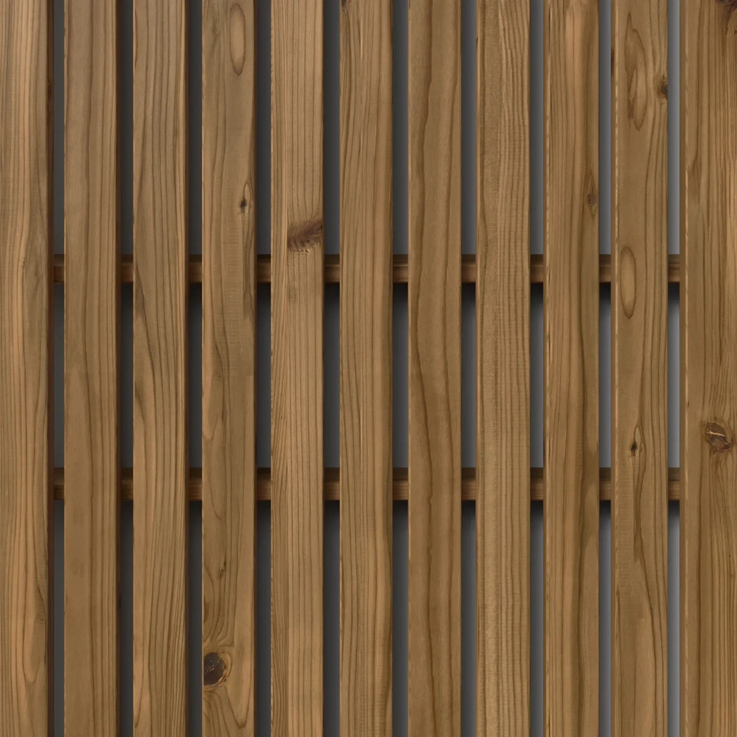 Denpanels Musterpaneel Nordic Outdoor Flex Kiefer, Thermoholz-Akustikpaneel