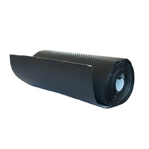 Daprona Wandanschlussband 3D, 5m x 39cm, Anthrazit, für Kaminanschlüsse und Dachbleche.