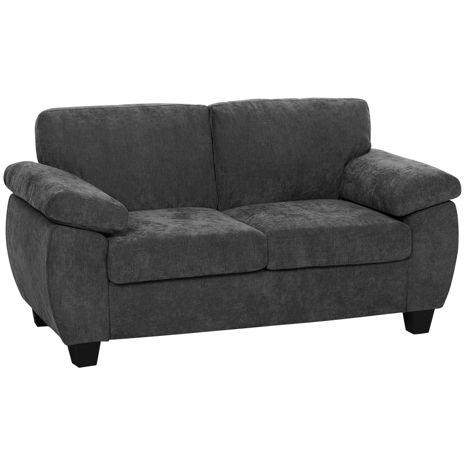 HOMCOM 2-Sitzer-Sofa 156L x 77B x 81H cm