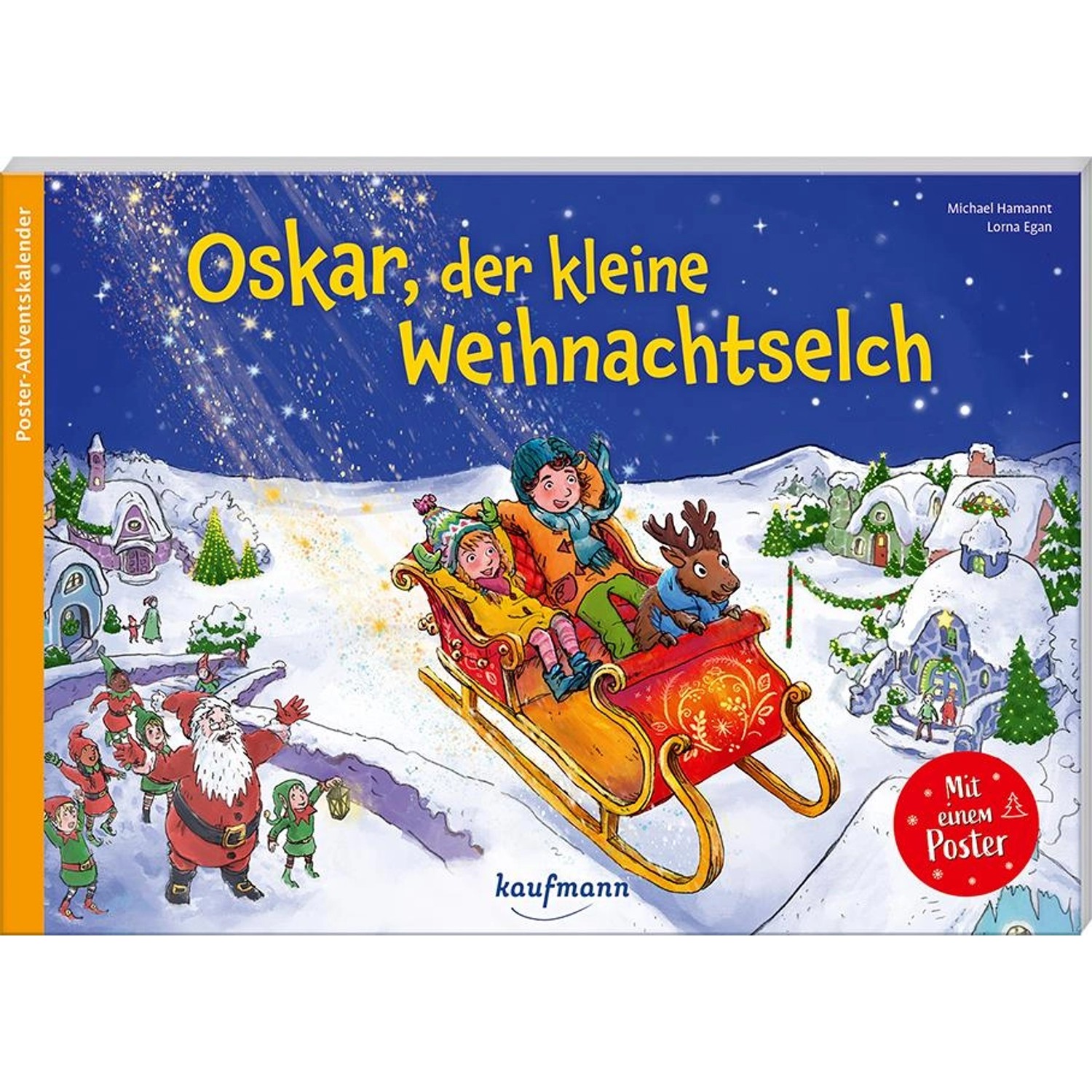 Oskar, der kleine Weihnachtselch
