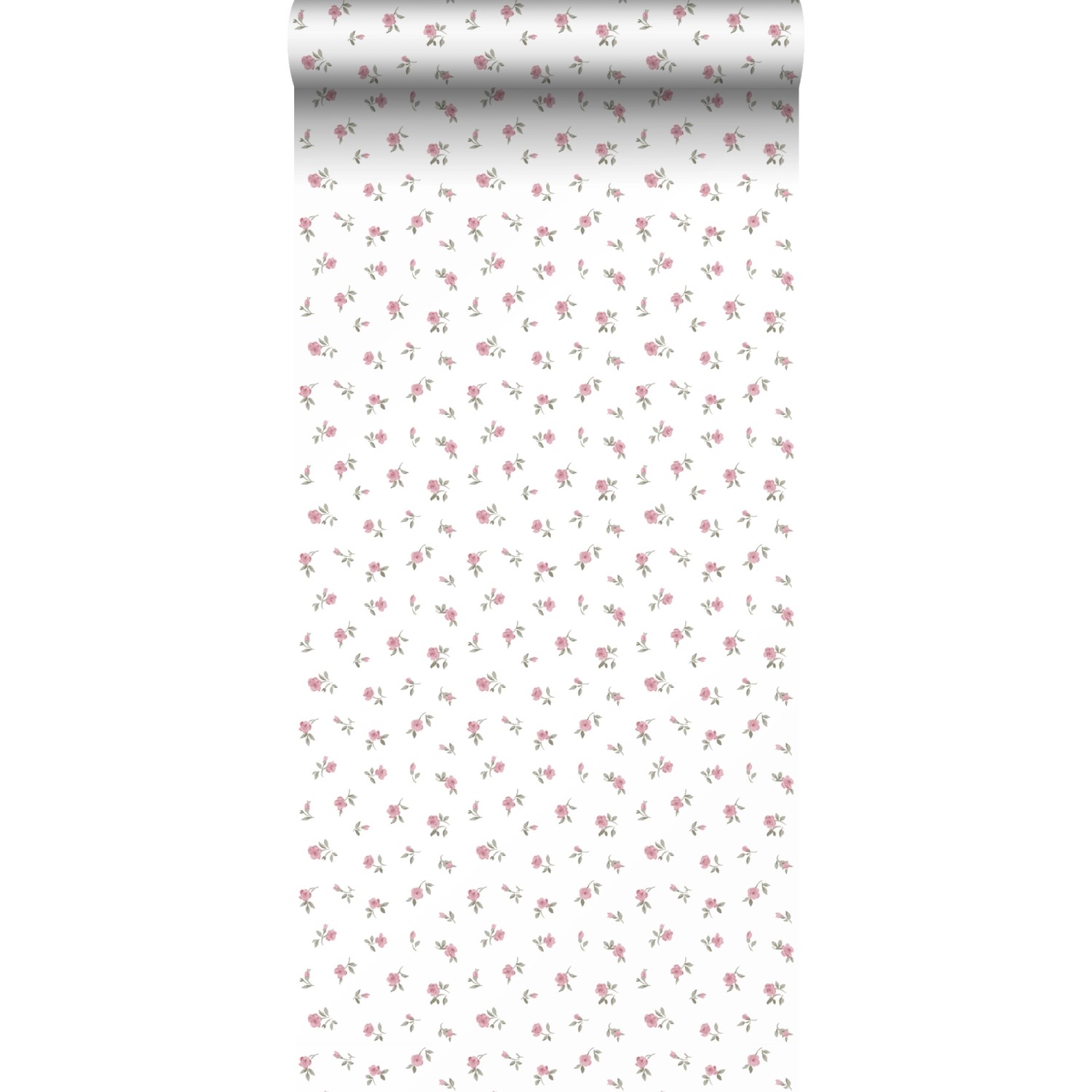 Sanders & Sanders Tapete Blumen Rosa 50 x 900 cm günstig online kaufen