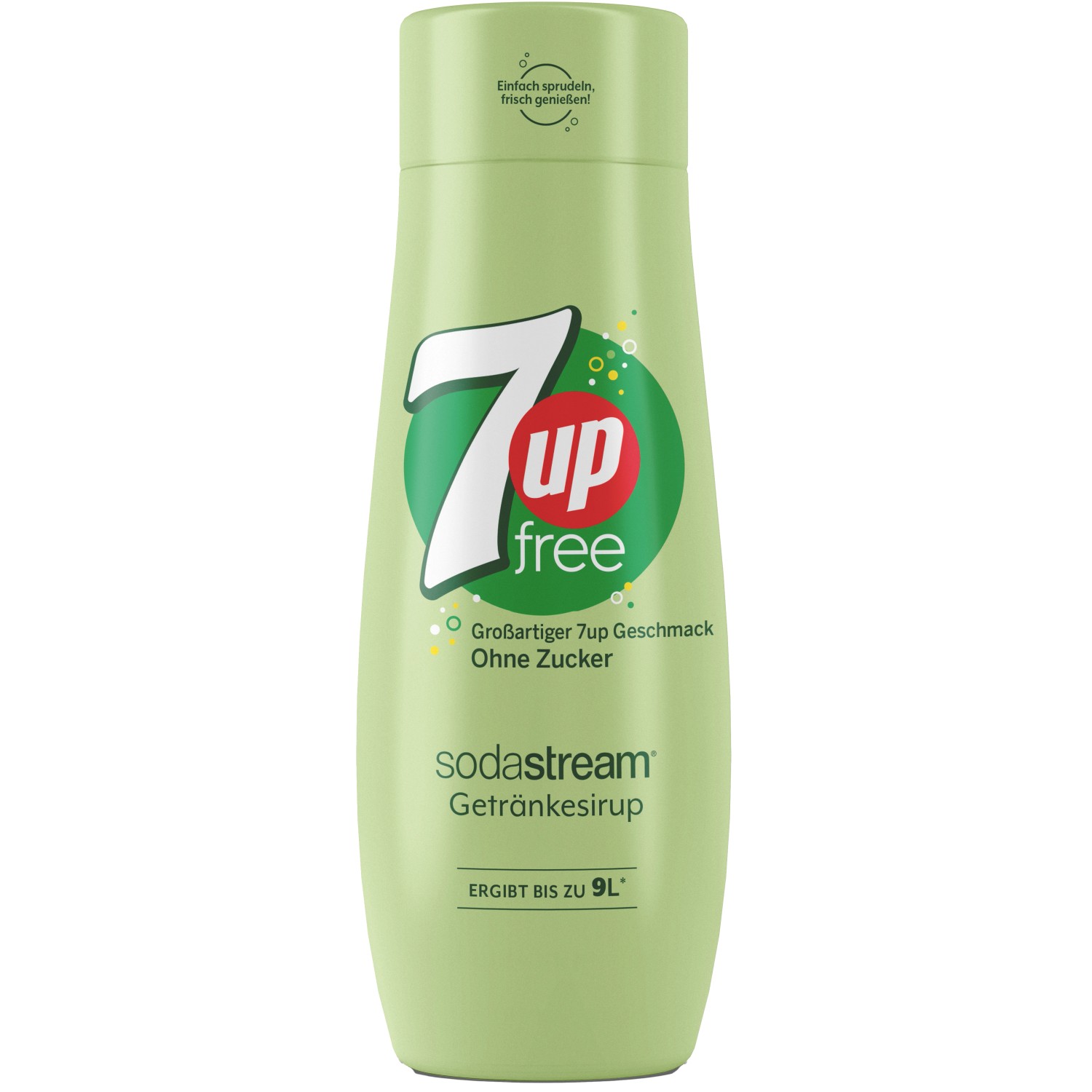 SodaStream Sirup 7UP ohne Zucker 440 ml