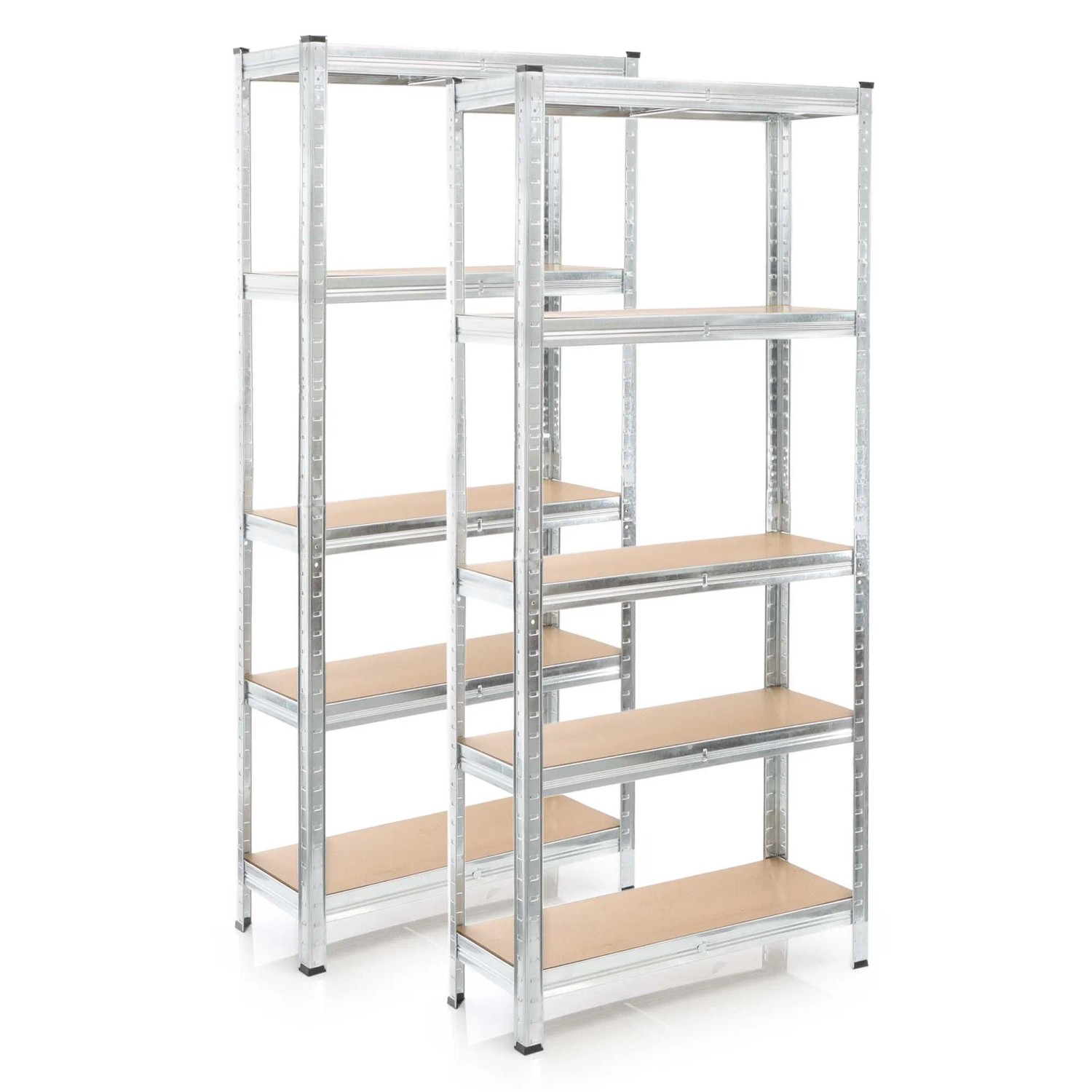 Wiltec Set 2X Schwerlastregal Verzinkt 174X75X30Cm Steckregal 875Kg Werkstatt