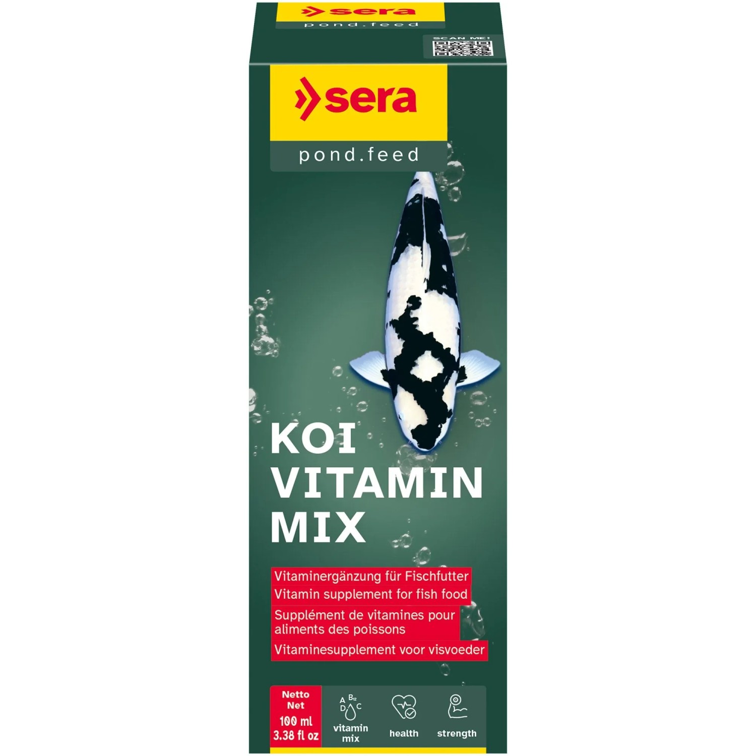 Sera Teich-Fischfutter Koi Vitamin Mix 100 ml günstig online kaufen