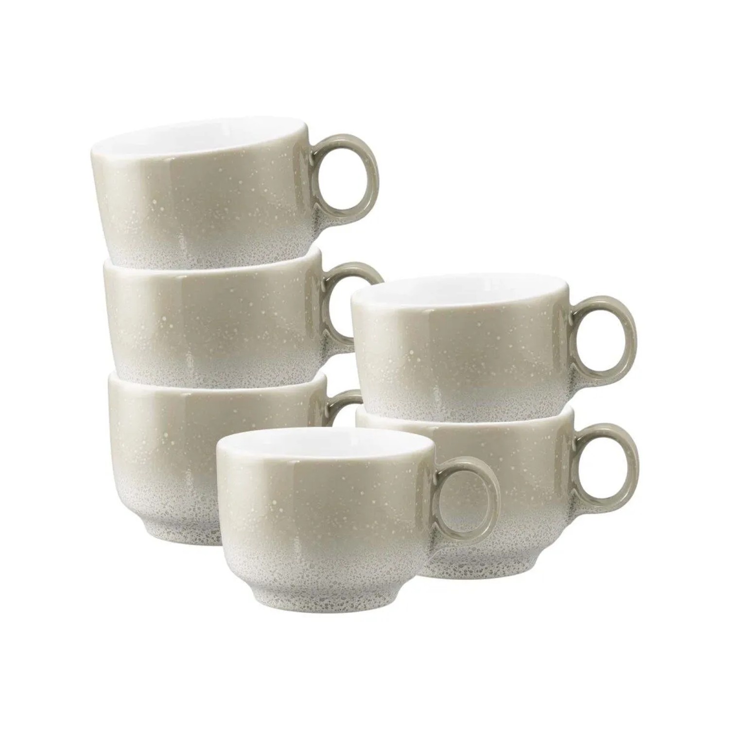 Seltmann Weiden Sento Home Kaffeetasse 210 ml 6er Set Aura Cream
