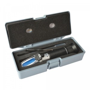 Ich-Zapfe Refraktometer 0-32% Brix 1,000-1,130 Spezifisches Gewicht Mit Atc
