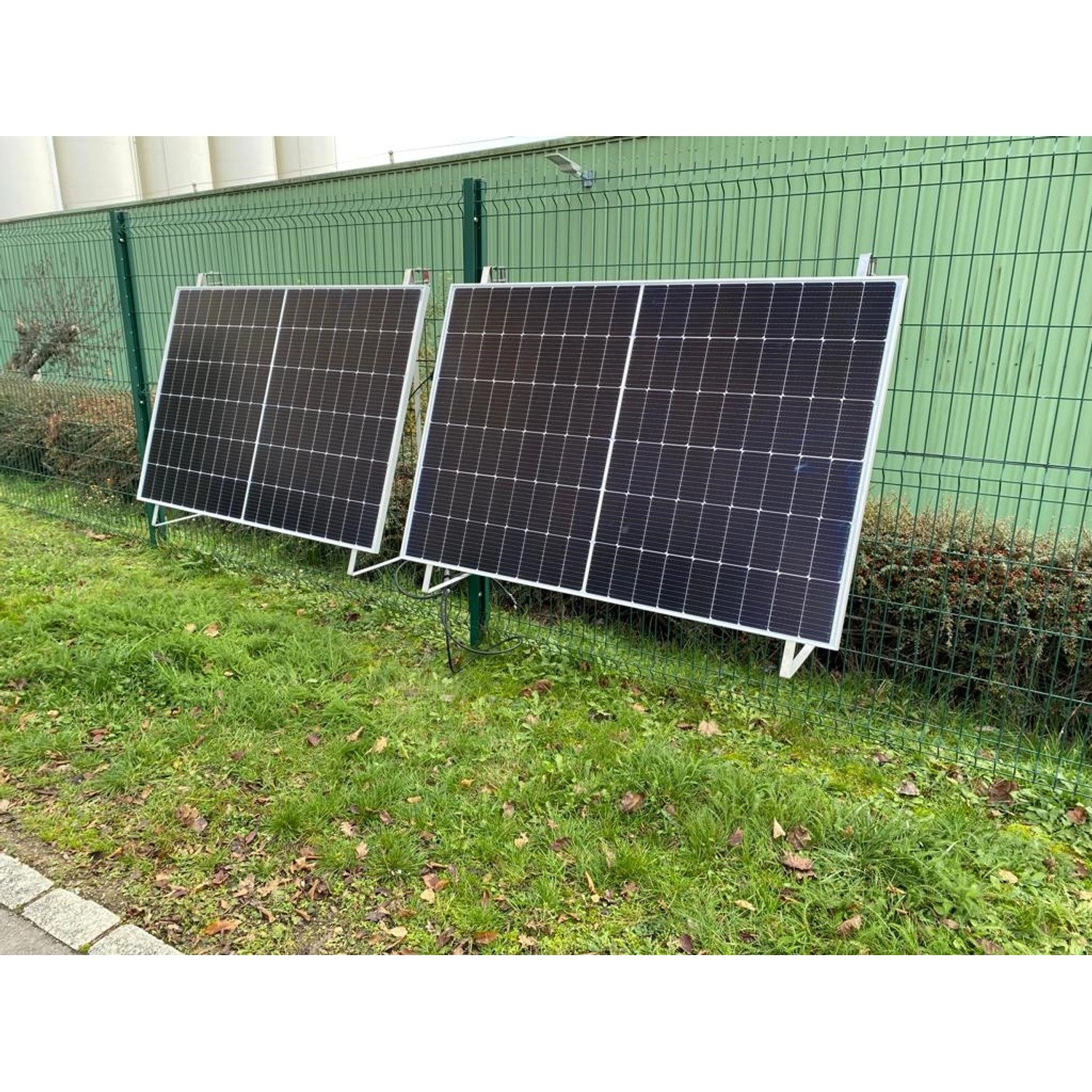 Absaar Solar Boden Schräghalterung für Solar-Paneele 4 Stück