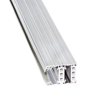 Thermoplus Schraub-Randprofil, 6m, für 25mm Hohlkammerplatten, Kunststoffbedachung.