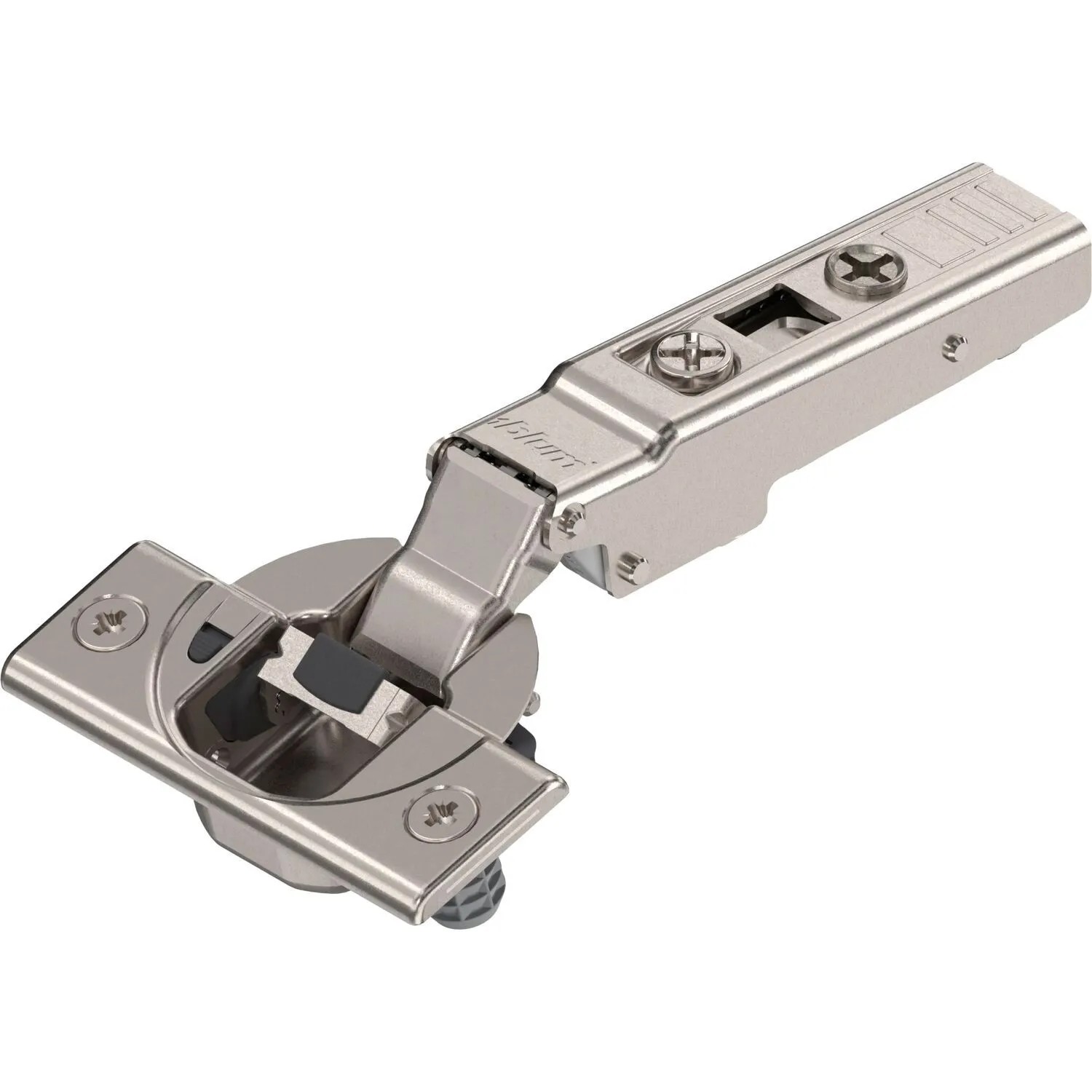 Blum Spezialscharnier Clip Top Blumotion 110 Grad Gerade mit Feder Vernickelt Einpressen