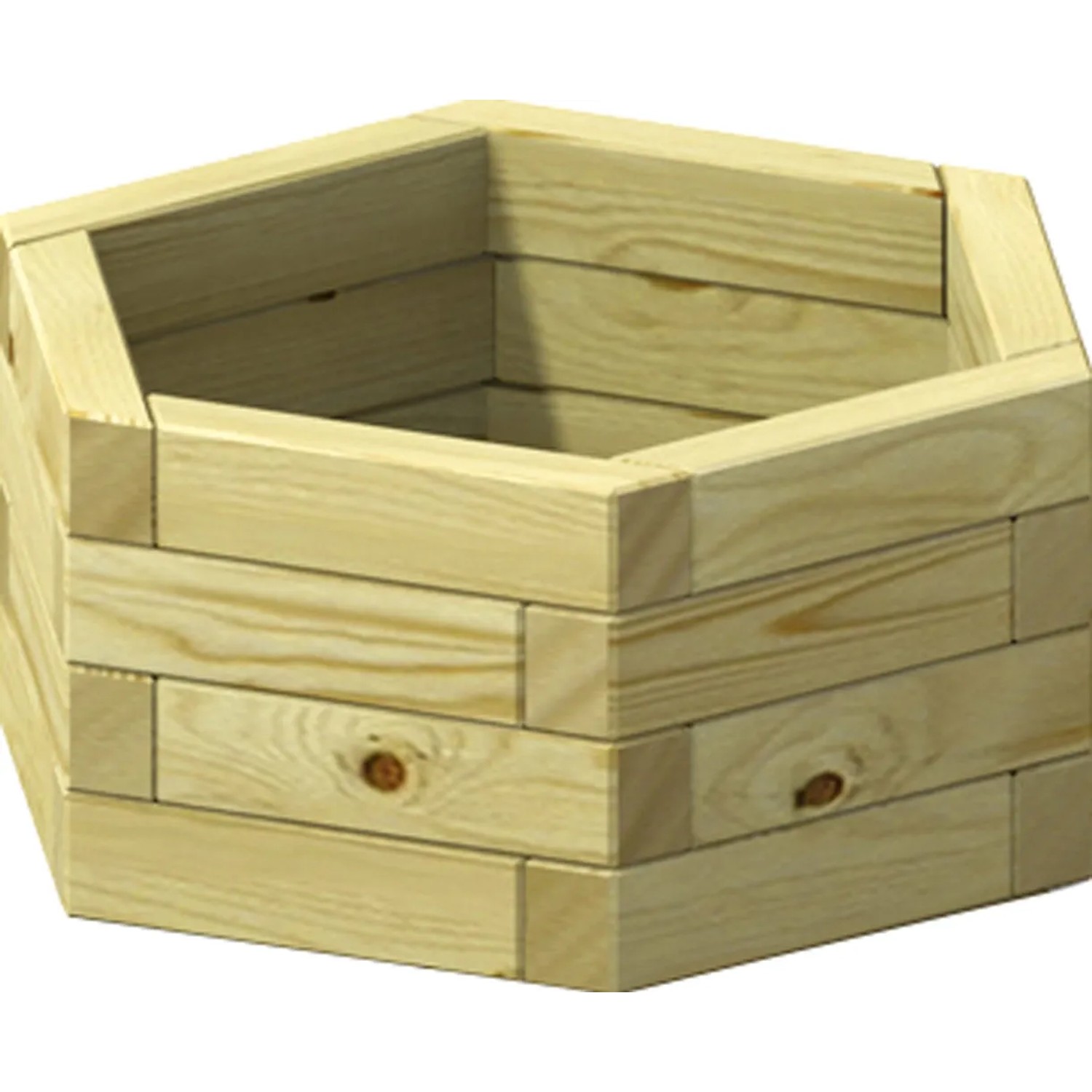 TraumGarten Holz Pflanzkasten Carina Sechseck 53 cm FSC® kaufen bei OBI