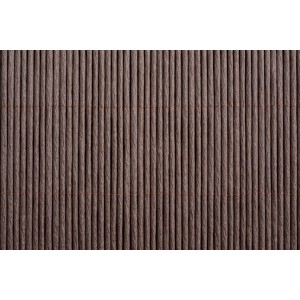 Floraworld Sichtschutz Premium Plus, dunkelbraune Sichtschutzmatte aus Kunststoff, 90x300 cm.
