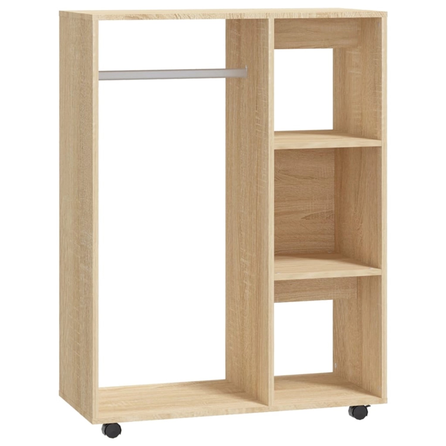 vidaXL Kleiderschrank Sonoma-Eiche 80x40x110 cm Holzwerkstoff günstig online kaufen