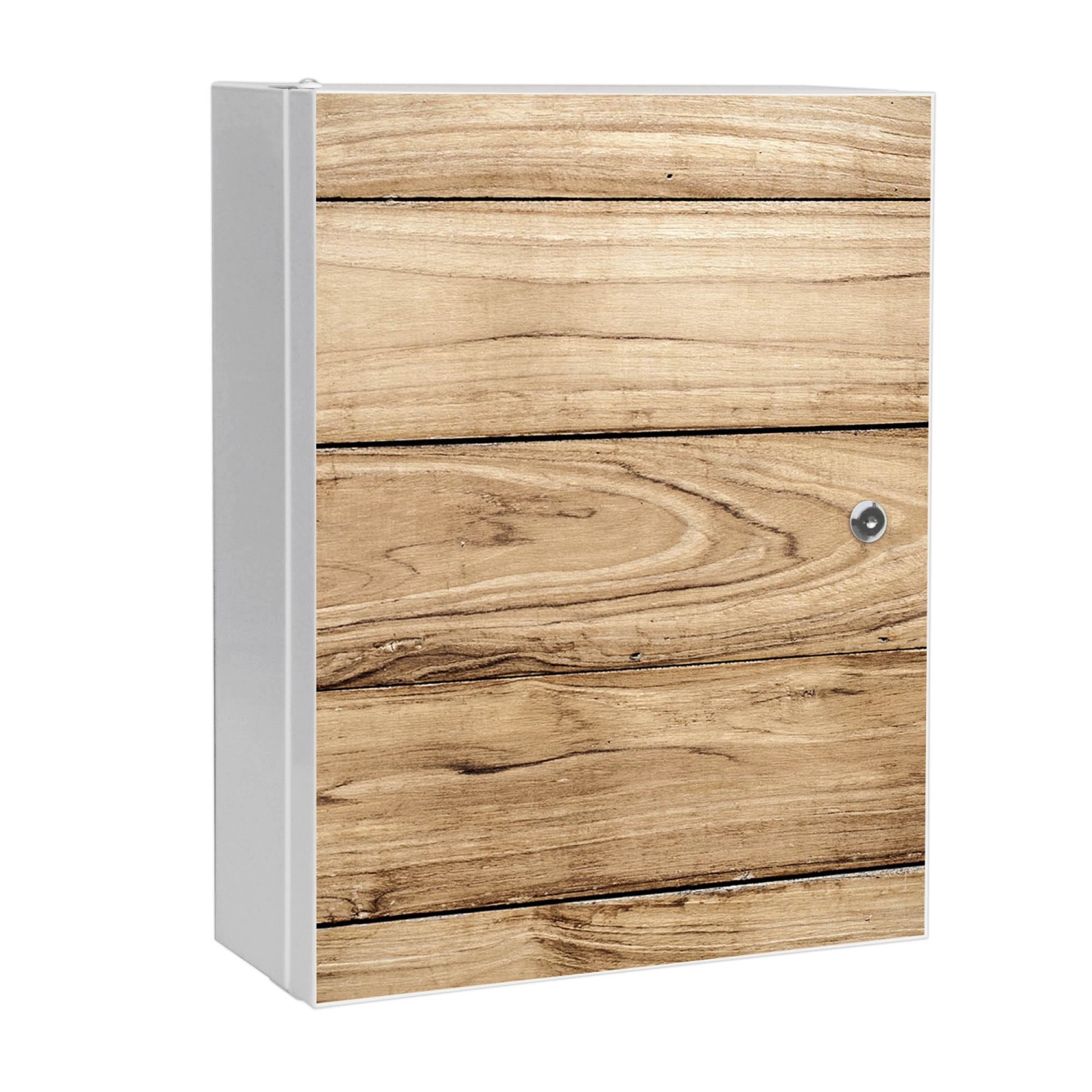 Banjado XXL Medizinschrank Abschliessbar 35x46x15cm Arzneischrank Weiß Aus günstig online kaufen