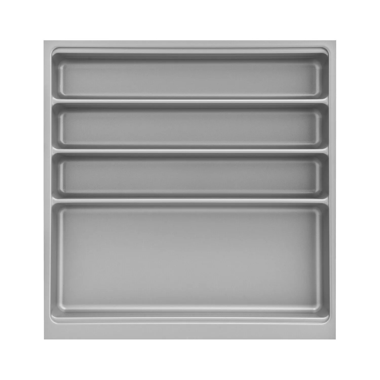 Agoform Besteckeinsatz Scoop-2 474x466x59mm Schubladeneinsatz Kunststoff Silber