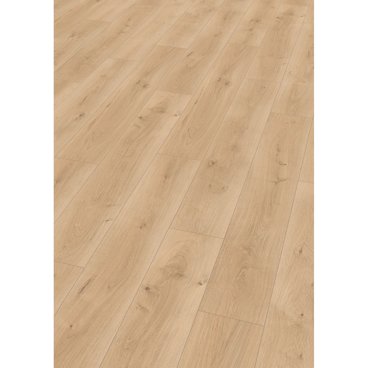 Egger Laminat EL2113 NatureSense Pinot Eiche Sand, Detailansicht der Holzstruktur.