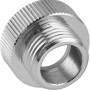 Verchromtes Reduzierstück G 3/4 auf G 1/2 für Brauseschläuche, Duschzubehör.
