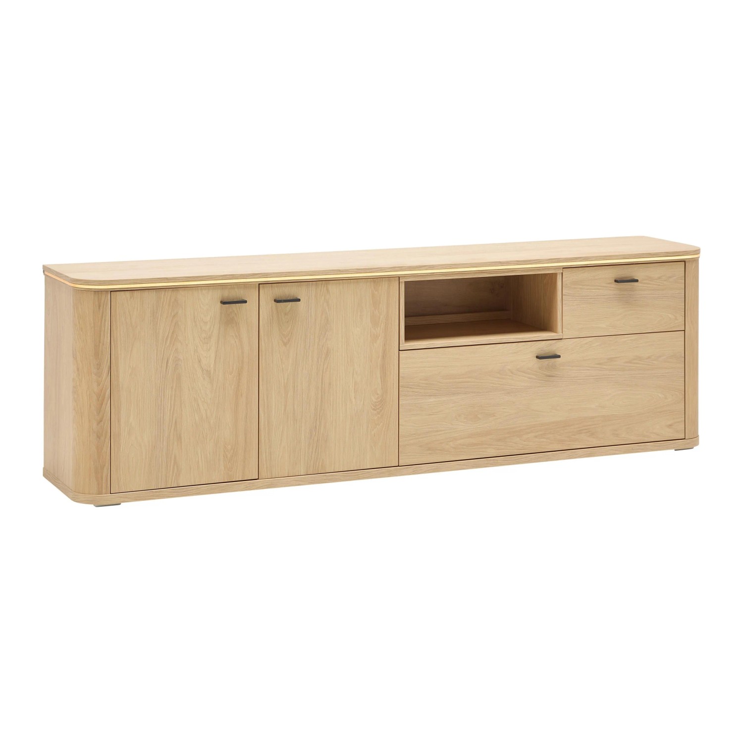 Premium Living TV-Element Lagos Eichefarben