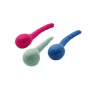 Hunter Katzenspielzeug Bombs, 3 bunte Filzbälle (pink, grün, blau), 13 cm, für Intelligenzspiele.