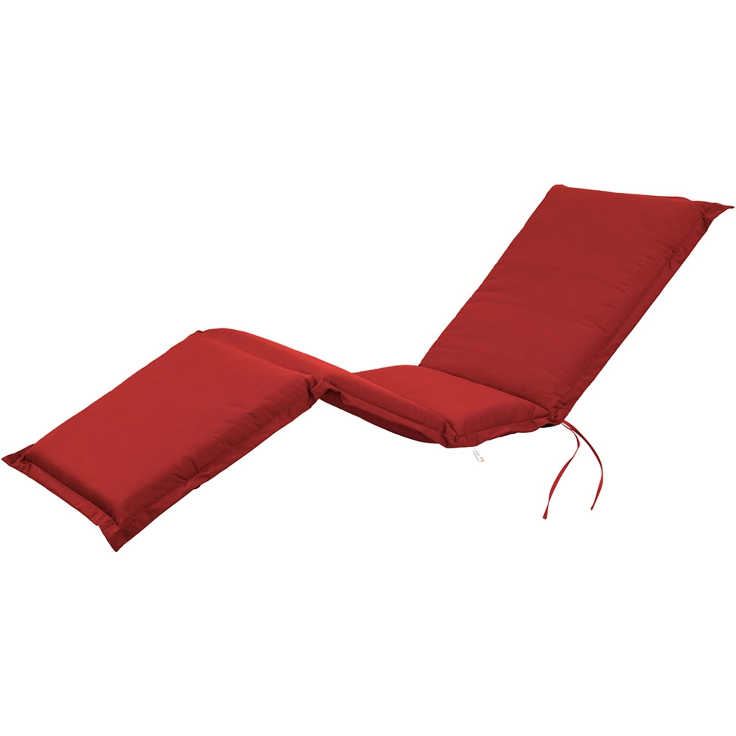 indoba® Liegenauflage 4-teilig Premium 95°C vollwaschbar Rot 205x67 cm