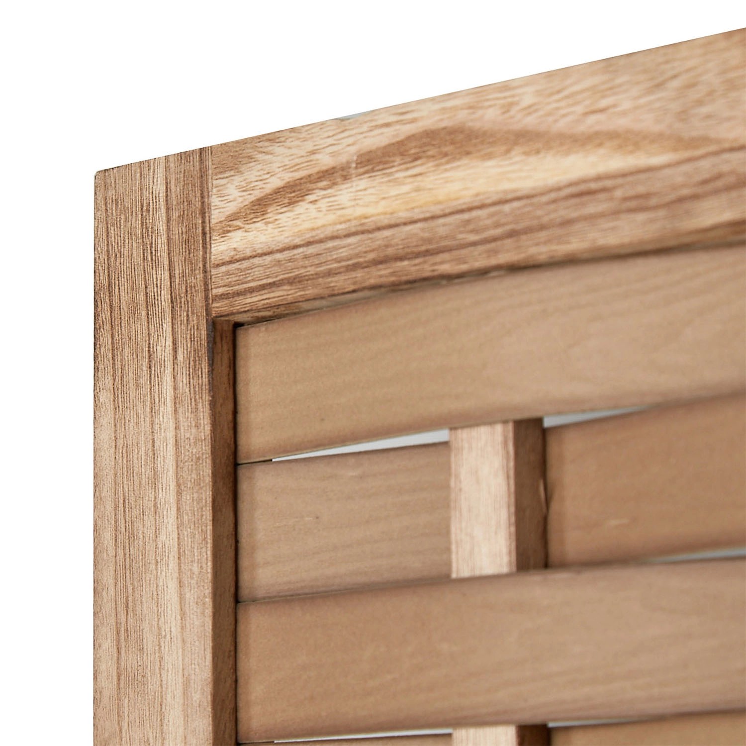 Homestyle4u 3-tlg. Paravent in Hellbraun 120x170 cm 2019_5