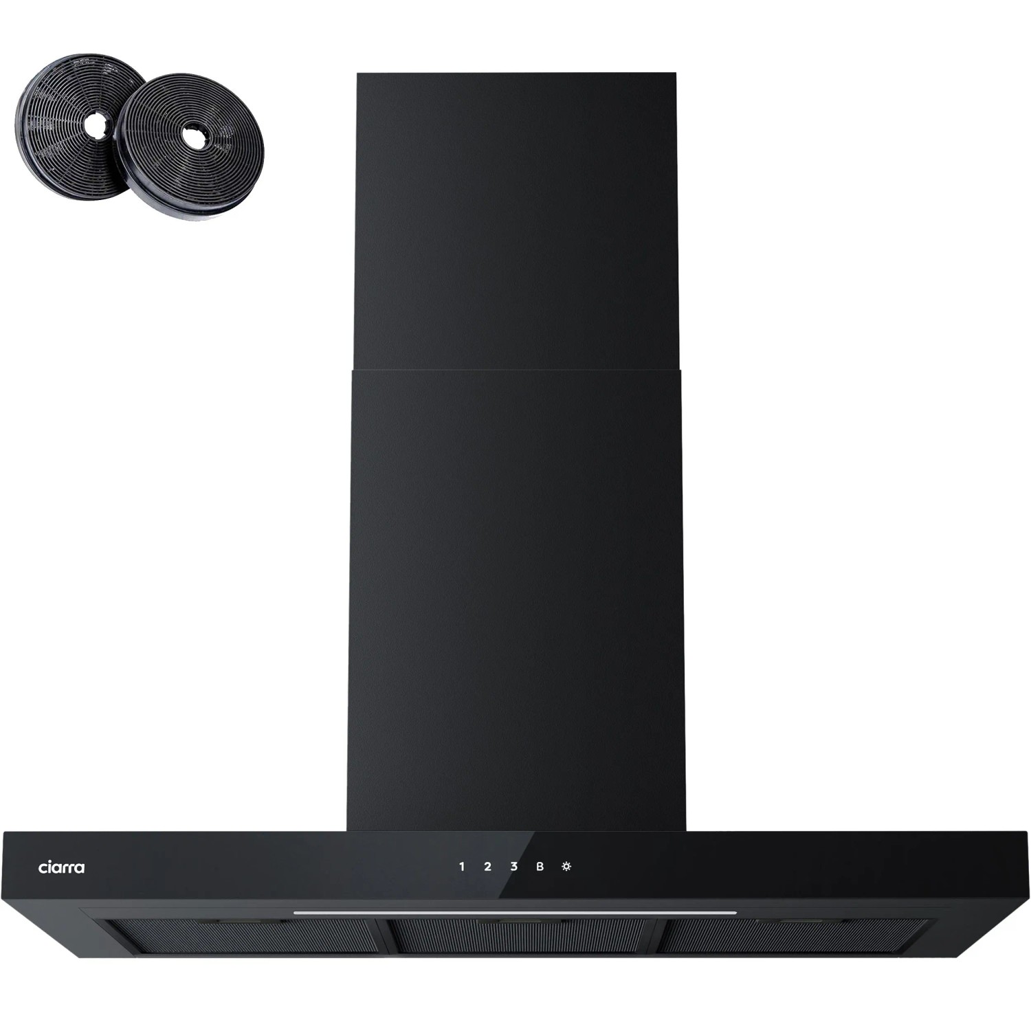 CIARRA Wandhaube 90 cm 709 m³/h Dunstabzugshaube WIFI-APP Touch Control A+++ VMB9102