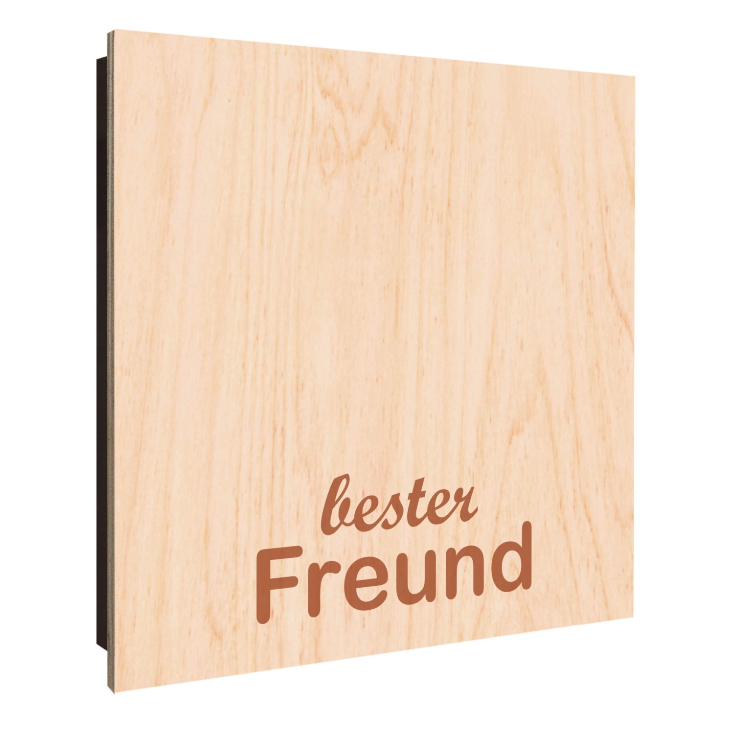 Banjado Großer Schlüsselkasten Holz 30x30cm Schwarz Scharnier Links 50 Hake günstig online kaufen