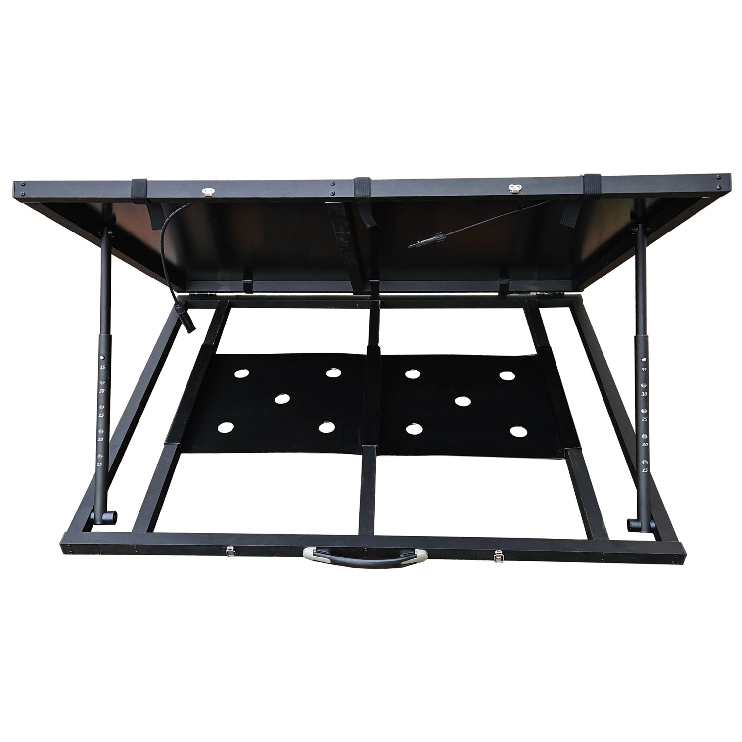 Hepa Solar Balkon-Komplettkraftwerk Mini 200 Watt Flex Schwarz